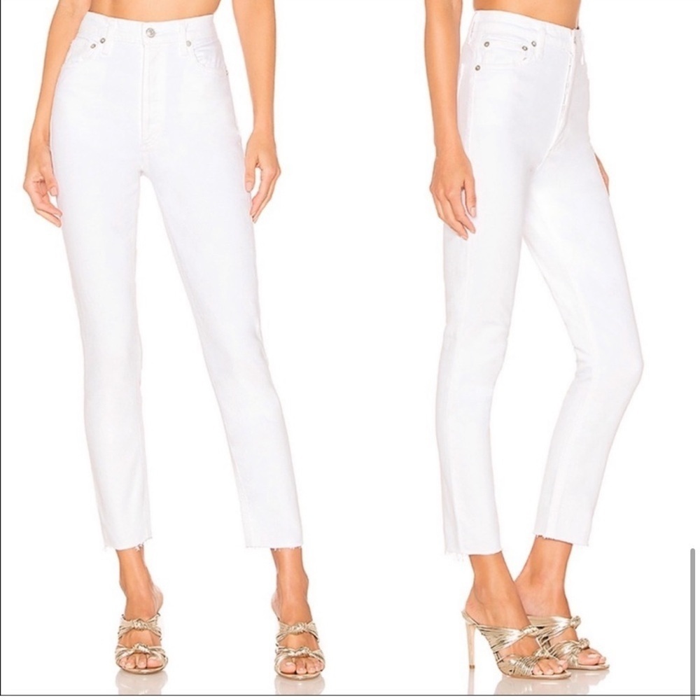 Women’s AGOLDE white Nico jeans- Size 28